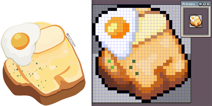 rizuNM's tweet photo. ドット絵🍳 https://t.co/ayFLSS2mZp