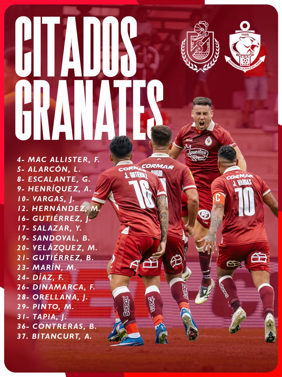 CDLS_OFICIAL's tweet photo. LA GUÍA DE MEDIOS GRANATE 🔴⚪️

#ElPrimeroDelNorte https://t.co/gOMyuRBiD2