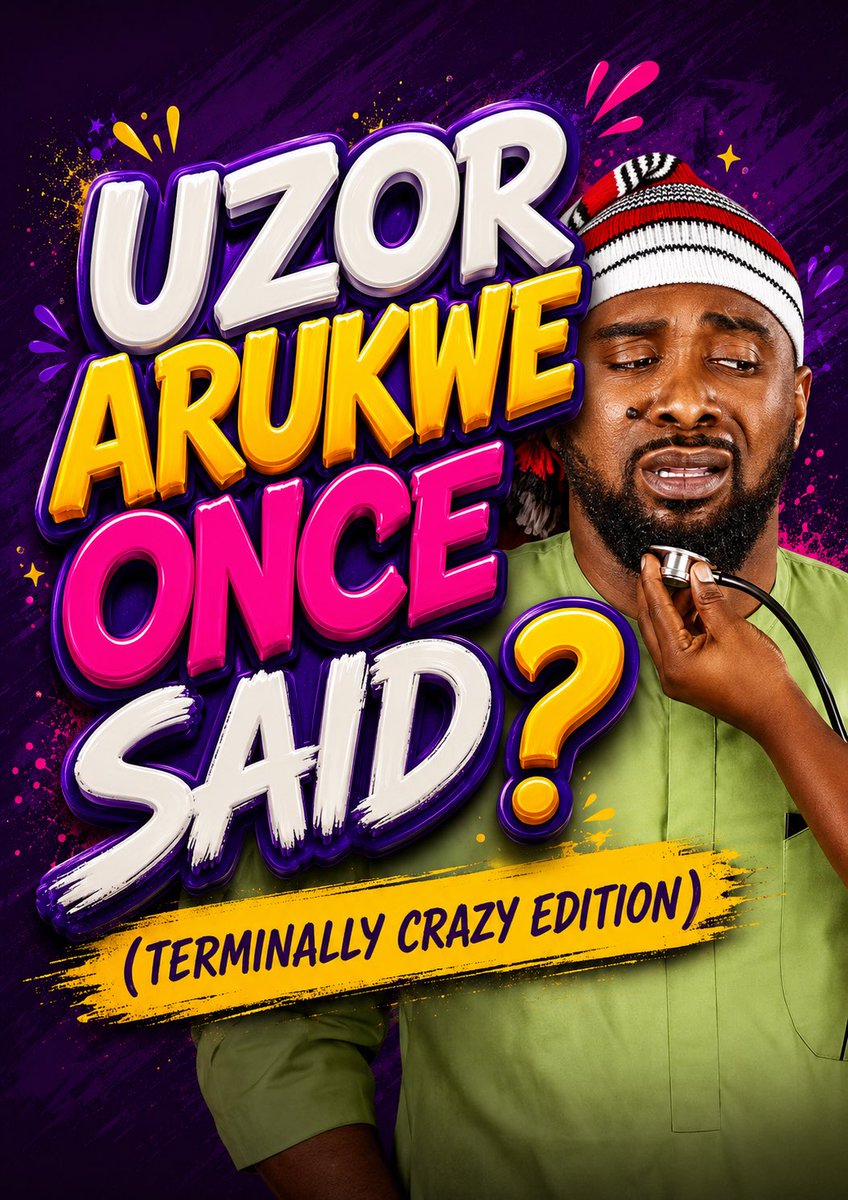 OgunmolaBolaji's tweet photo. Onyema once said? If you haven’t seen terminally crazy. You are definitely missing out https://t.co/RDRSOtxOwO https://t.co/9QGExuBr37
