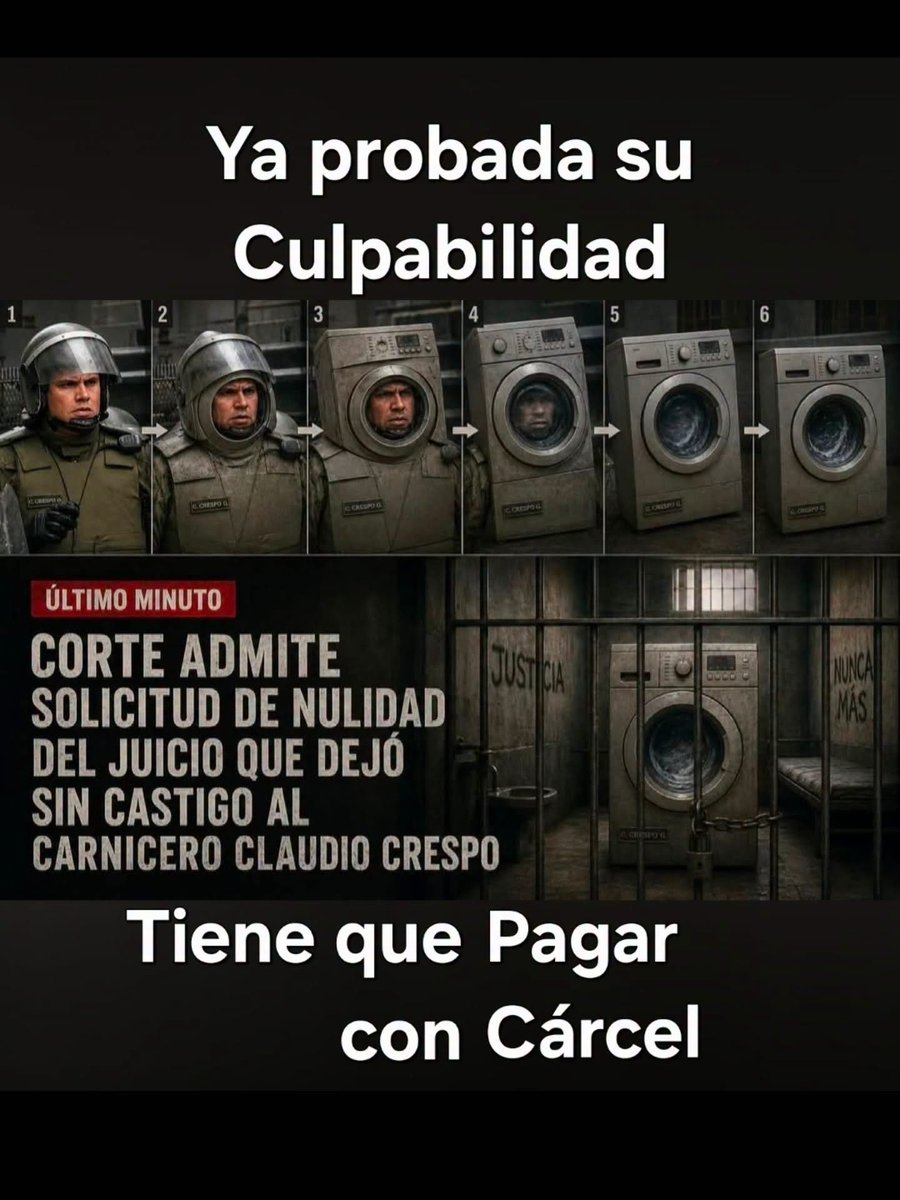 p4purrip0p's tweet photo. Cárcel para el carnicero de Pza. Dignidad! Que pague el Pako jalero!🔥🔥🔥 https://t.co/D9LxM5d8K6