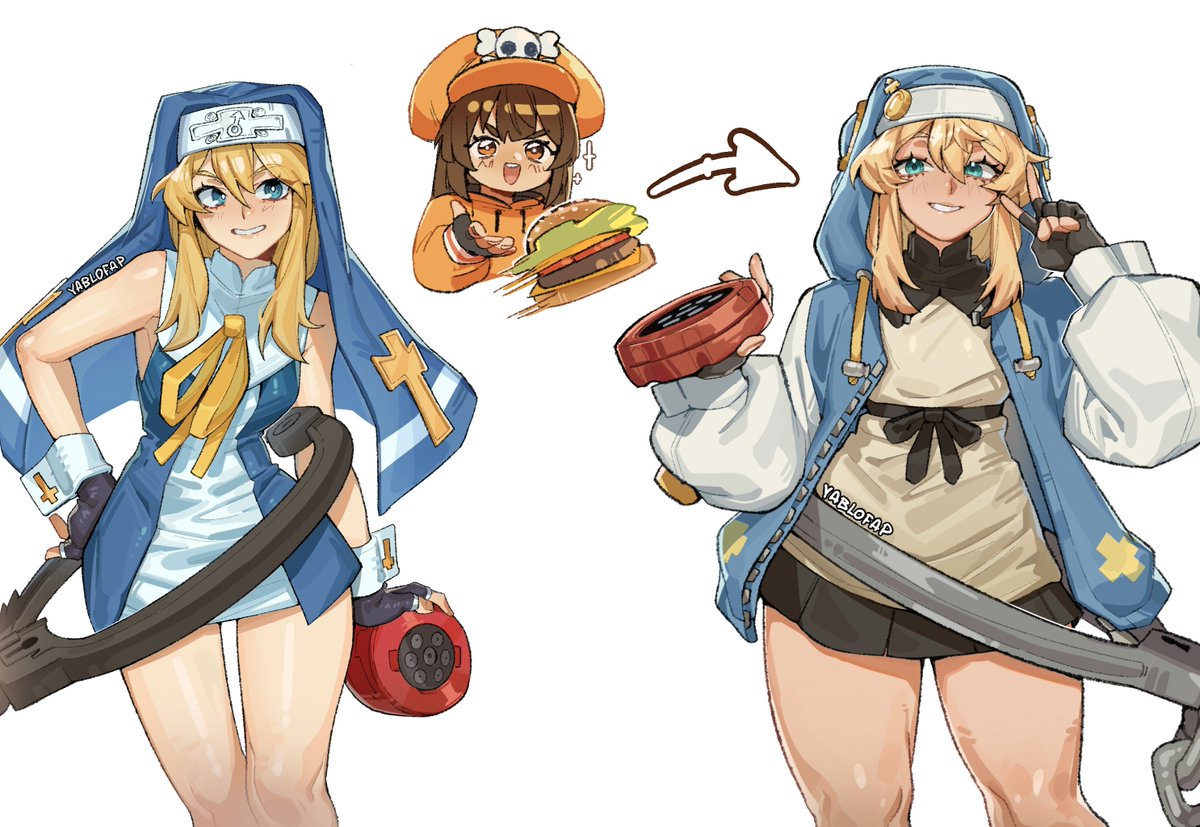 yablofap's tweet photo. bridget evolution https://t.co/Lg9eQjwnfm