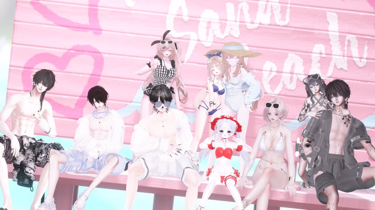 urutorax89's tweet photo. 水着撮影会～～～～❕❕🤍🤍
今回もとっても楽しかったしみんな水着とっても似合ってた🫶🏻🫶🏻
撮影会楽しすぎるからまたやりたいるるちゃんいつもありがとう❕❕みんなだいすき❕❕ https://t.co/zt3l6R7ch6