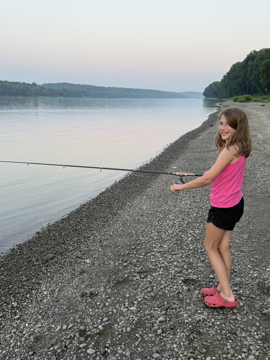 cincydave24's tweet photo. It’s one thing to take your daughters fishing for the first time. It’s a whole other level of awesome when they absolutely enjoy the shit out of it! https://t.co/j0ucmMk4sx