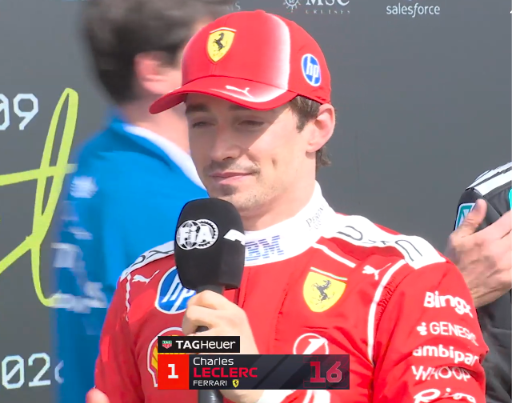 leclercsletters's tweet photo. "maybe the end wasn't the one i would have dreamed of. but to win after the last few weekends that have been particularly difficult, all the work that i put into trying to find the feeling in the car..." https://t.co/x3AqsRDNSk
