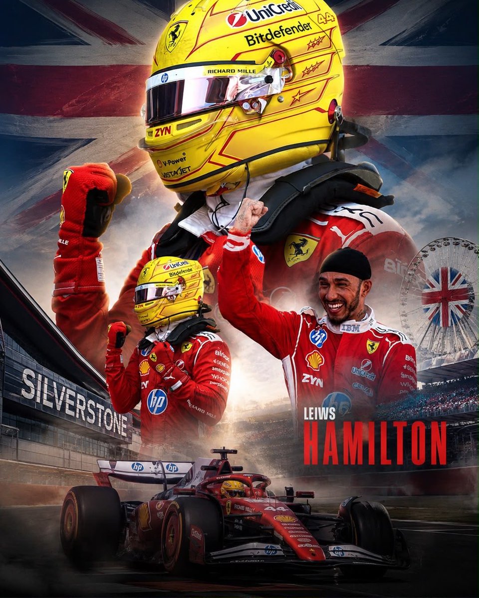 SKPitStop's tweet photo. 16th podium at Silverstone! 🏆 

Lewis Hamilton 🐐

#F1 #LewisHamilton #BritishGP https://t.co/K5huhekaWi