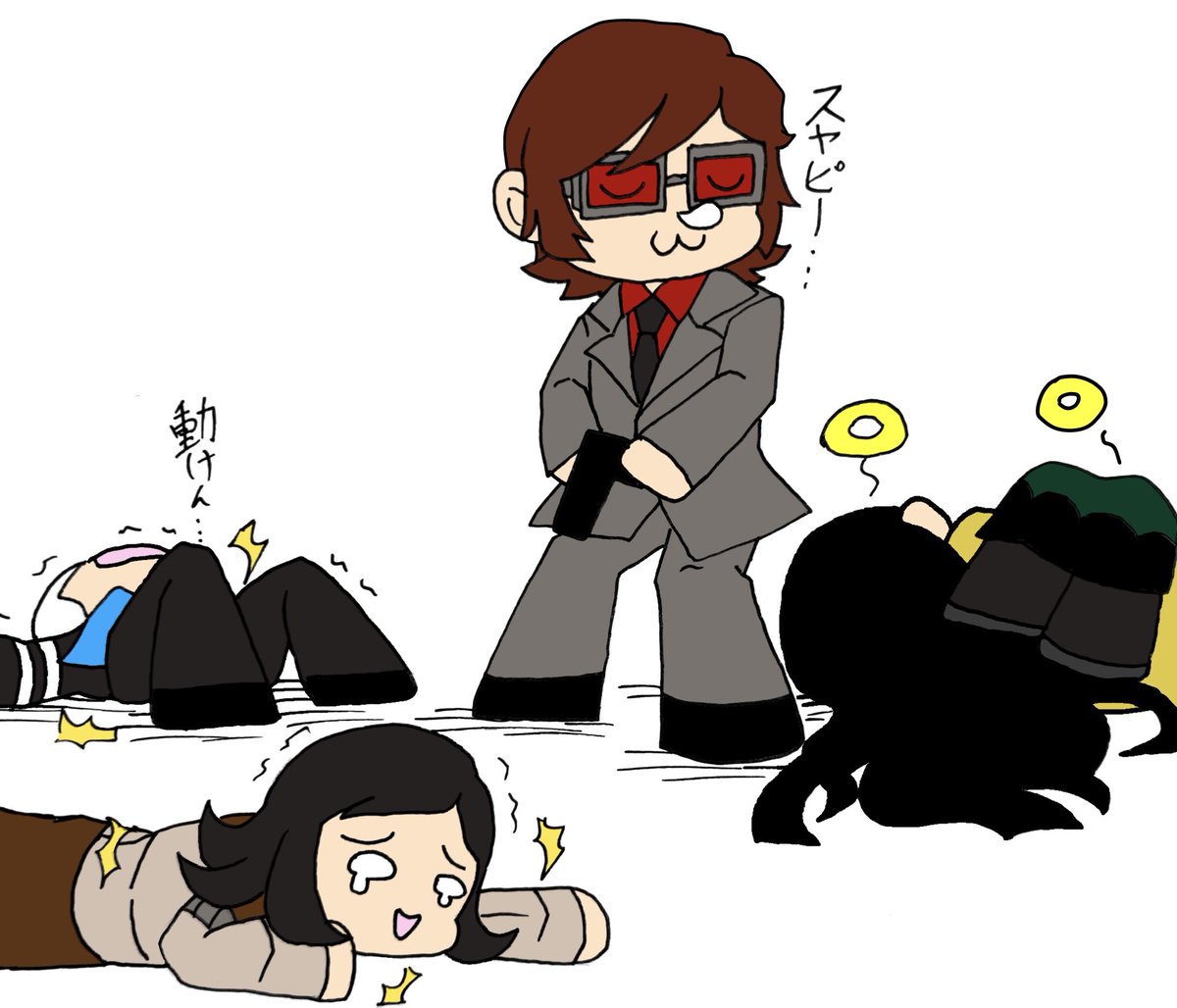 sGKa7NGQT488635's tweet photo. あまりにも絶望感が凄まじすぎる状況...。
(勝手にこんなくだらない絵にして申し訳無さすぎる) https://t.co/0tnbs5GFmf