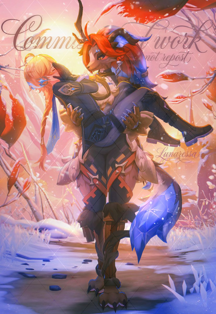 Lunaressa_'s tweet photo. Aether, welcome to the gentle embrace of Snezhnaya ~ 

Commissions info
https://t.co/YQ8oP5lHmi

⸝⸝ #Aether / #GenshinImpact #原神 https://t.co/kQBLWUIe37