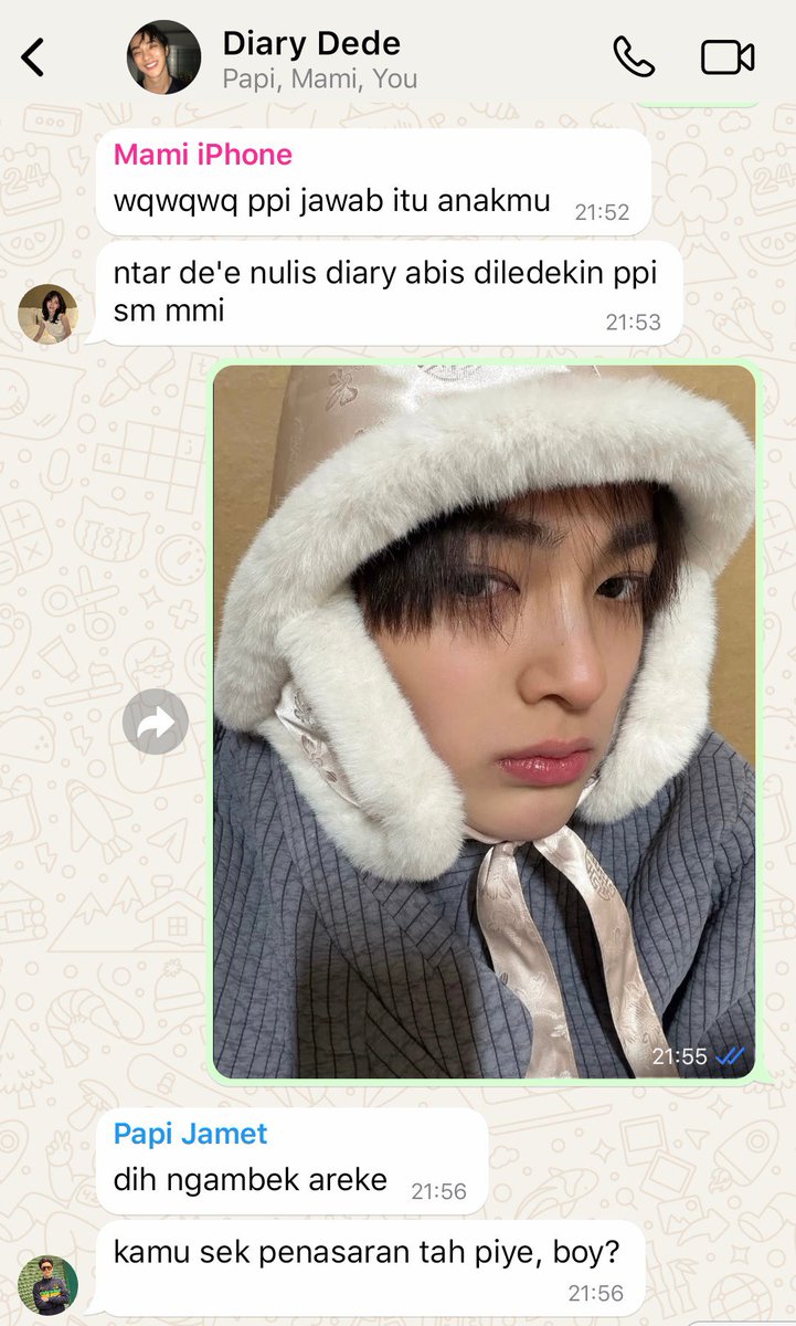 ipiraptr's tweet photo. dd bertanya, mami papi menjawab
karina aespa x jay enhypen ft keonho cortis two tweets au;
#jjongyuji #jayrina #enhyspa #enhypen #aespa #keonhocortis https://t.co/ReBTV0rXWR