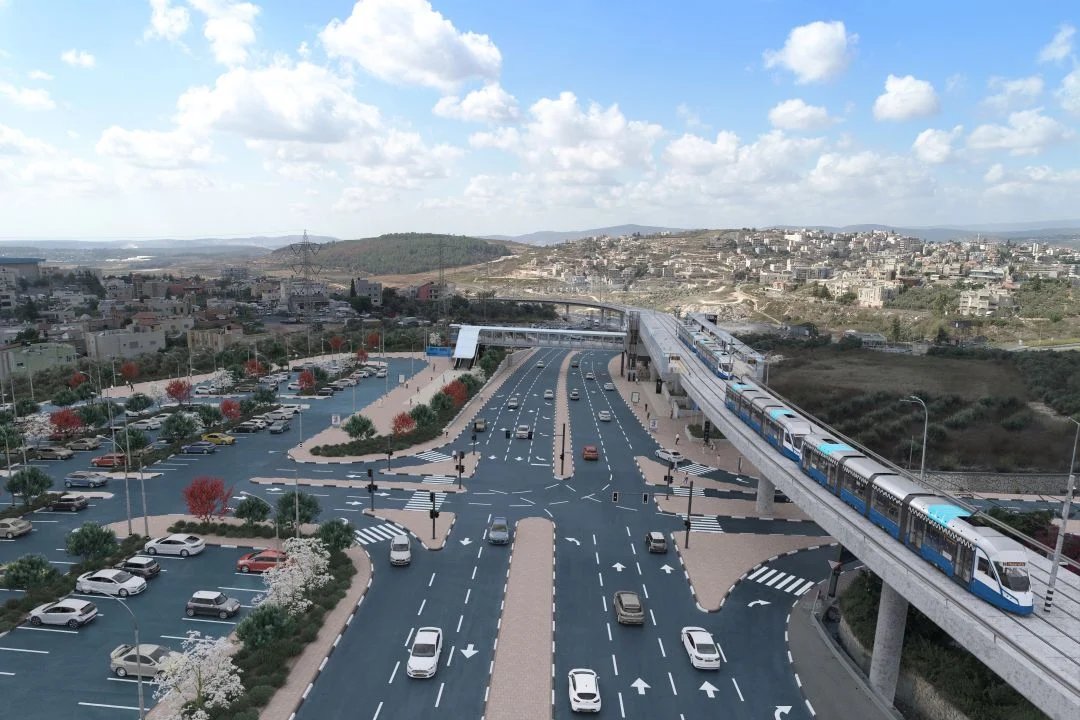 EylonALevy's tweet photo. לפי ההדמיות: בונים פה רכבת עם תחנות באמצע שום מקום.

מה אני מפספס פה? https://t.co/hCDA4kxIp9