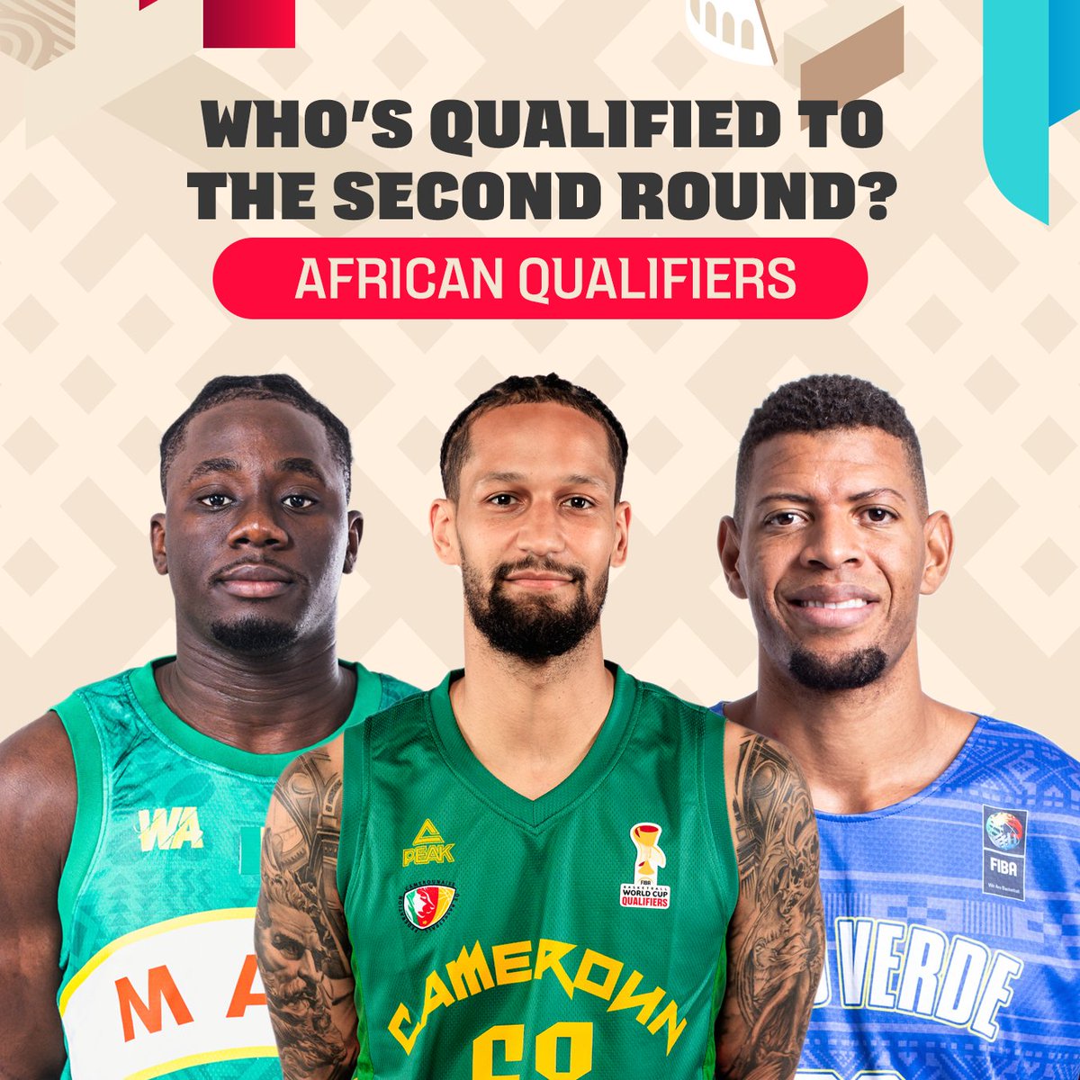 FIBAWC's tweet photo. Check out, which of the 12 Teams from Africa are moving on and get one step closer to the FIBA World Cup 2027 in Qatar!!!

The games are on, changes are constant - with the Tracker you stay up-to-date!

FIBAWC x StepItUp