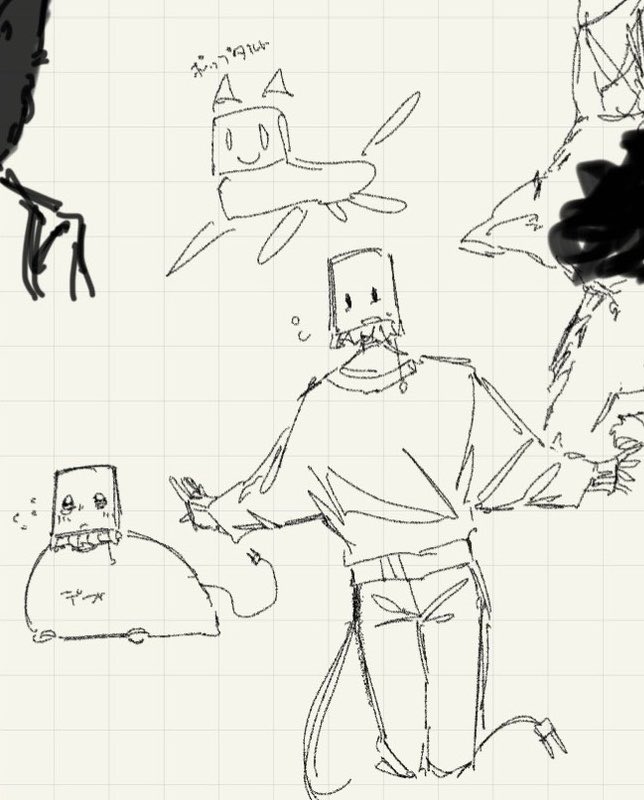 reo_eokake's tweet photo. i’ve been drawing nothing but weird stuff lately
#regretevator #skaterlight https://t.co/LAbYtWxHqQ