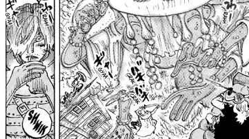 3SkullJoe's tweet photo. #ONEPIECE1189 

A really cool and subtle way for Oda to frame Sanji's defining moment of realising his Conqueror's Haki potential would be for Sanji to ditch his cigarettes.

Sanji sparking up has become recognised as some of his most iconic moments, but the habit of smoking is  arguably the core of his struggle with self-worth, as it represents him slowly and wilfully killing himself.

It would be such a small change to his character, but the symbolic impact of it would have the potential to rival Robin's, "I want to live!"
