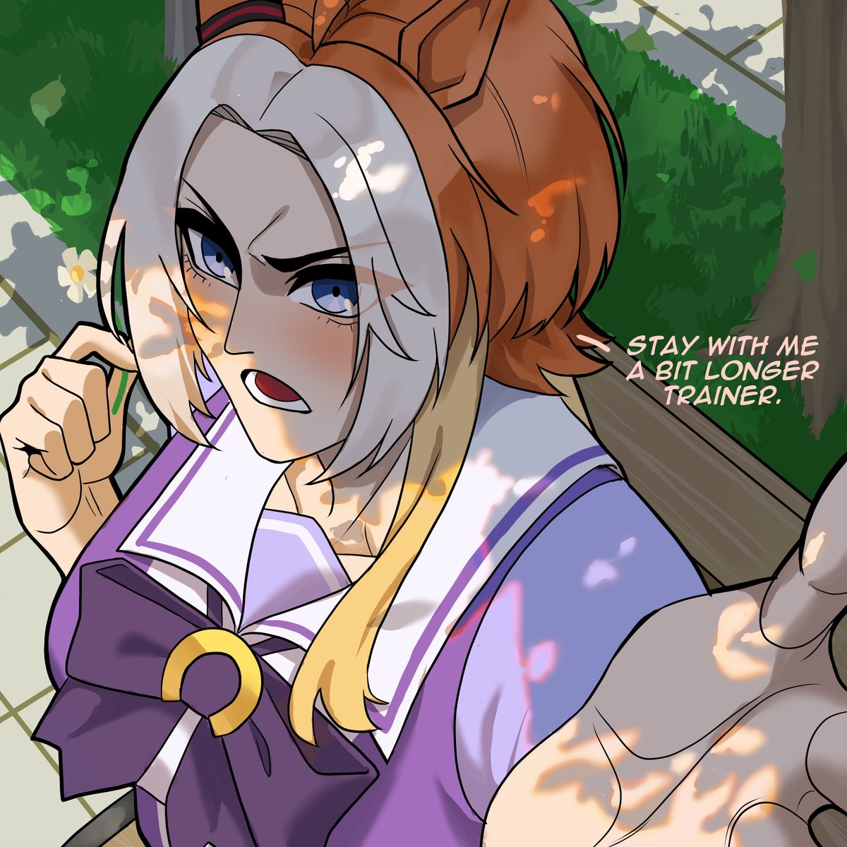 zenicia_art's tweet photo. she needs company ☺️
#orfevre #umamusume https://t.co/dAj3ql9HL0