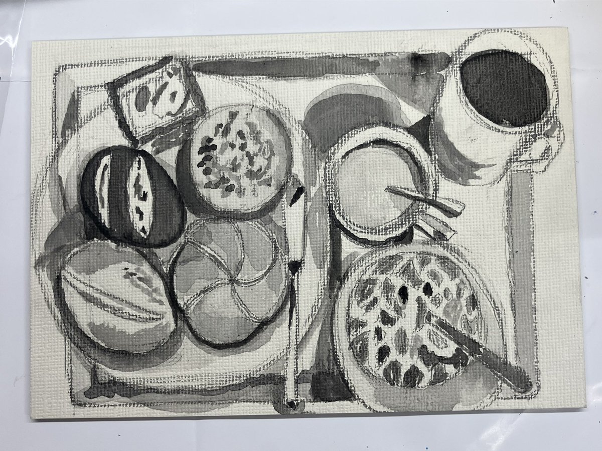 meenekochan's tweet photo. 日付変わって昨日は、ずっと気になってた川内駅近くの絵画教室&amp;学習塾のまなびやさんで小作品制作をしました。

9月のMBCサムホール美術展に向けて頑張ります💪
これは途中絵なので、完成したら9/19(土)〜27(日)まで黎明館に見に行ってね🖼️

#絵画教室
#薩摩川内
#サムホール
#art
#illustration https://t.co/RANJbqcoZb