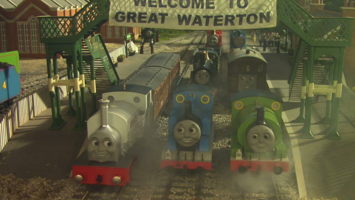 ThomasHistory84's tweet photo. On this day in 2008 "The Great Discovery" was released. 

This marked Stanleys first appearance! Although, it sadly marked the final appearances of Madge, Buster, Ned, Dennis, George, the Refreshment Lady, Elizabeth, Kelly and Molly.
This was also the only movie to feature: Ned- https://t.co/CrBkbPGwC7