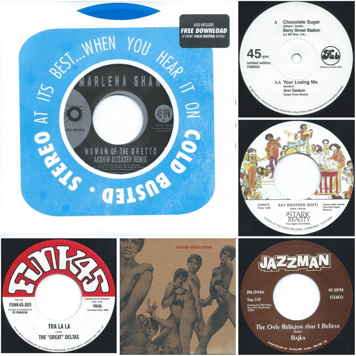 hip_tankono's tweet photo. 本日、SOUL,FUNK,RARE GROOVE RE-ISSUEを中心に45"アップしました。
https://t.co/huxILKmsbO https://t.co/DKeGcMOQGZ