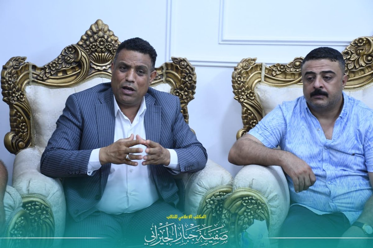 mbas03206's tweet photo. النائب صفية الجيزاني تستقبل عدداً من الضباط المفصولين من الخدمة وتؤكد متابعة مطالبهم

استقبلت النائب صفية الجيزاني في مكتبها عدداً من الضباط المفصولين من الخدمة، الذين عرضوا مطالبهم المتعلقة بإعادتهم إلى الخدمة، مؤكدين أنهم مشمولون بأحكام قانون العفو العام. https://t.co/cbqGbMpVSM