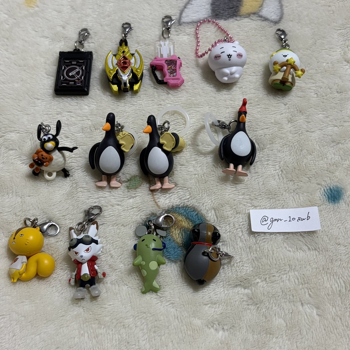 gon_10sub's tweet photo. めじるしアクセサリー 食玩 ガチャガチャ キーホルダー ハンターハンター ちいかわ 家庭教師ヒットマンREBORN! ひつじのショーン グルミット 仮面ライダー お文具さん 夏目友人帳 サマーウォーズ 交換

譲:1,2枚目(ALT必読)
求:3枚目

ご気軽にお声掛けくださいm(_ _)m https://t.co/InPbA2xAAW