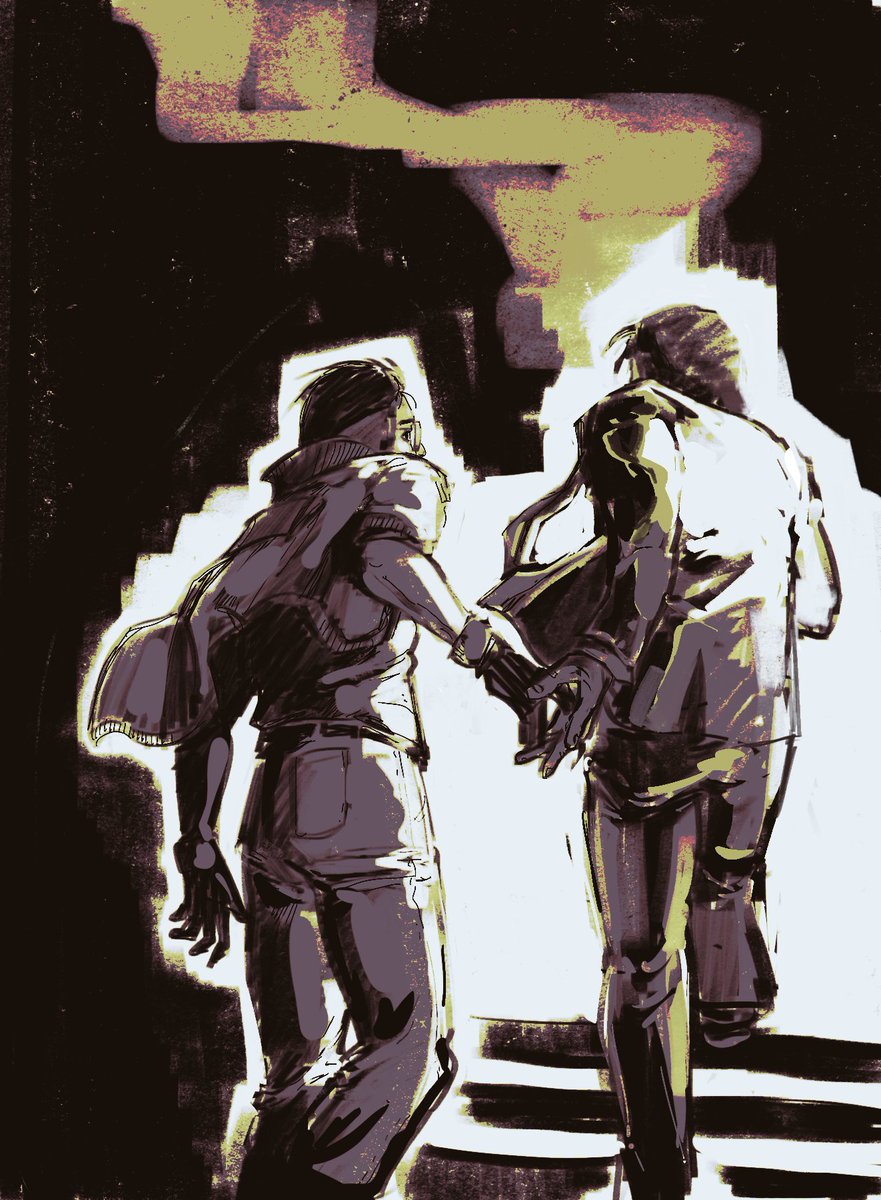 nononoids's tweet photo. old #harrykim stuff..... #discoelysium #harrydubois #kimkitsuragi https://t.co/Npt2gkBsmt
