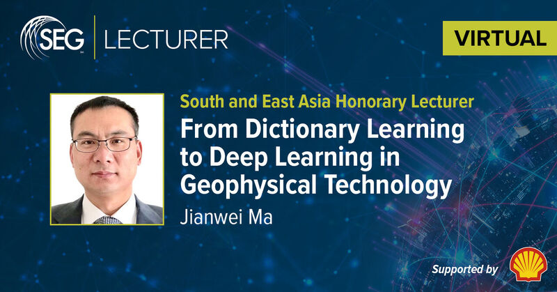 SEG_org's tweet photo. Did you miss From Dictionary Learning to Deep Learning in Geophysical Technology? It is now available on demand.

This SEG webinar with Jianwei Ma explores how artificial intelligence is advancing seismic data processing, inversion, and emerging geophysical foundation models, highlighting modern dictionary learning and deep learning approaches for subsurface characterization.

Register and watch today: https://t.co/hWXjcokCHF
