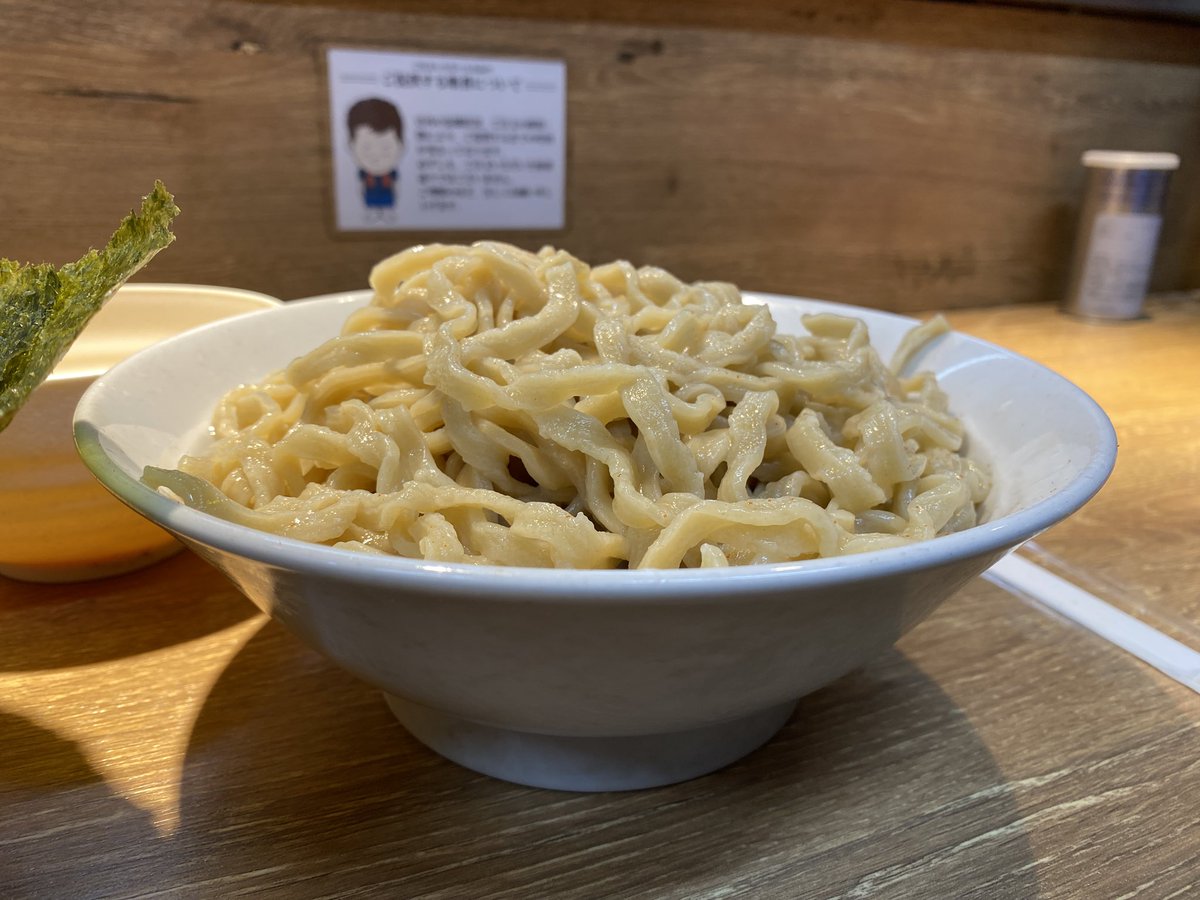 blue7z's tweet photo. （7/04） 自家製麺 浜一
海老エビ☆ロック350gつけ麺変更
大蒜少野菜カラカラ少

先週の台風🌀から
一週間予定をずらしての浜一さん
相変わらず海老🦐の風味がもの凄い！
美味しい🍜ごちそうさまでした🙇‍♂️ https://t.co/PNn9N1TWqr