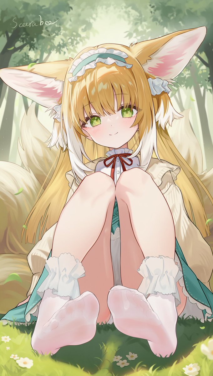 liuhe1122335's tweet photo. 香り高い草地
#明日方舟
#Arknights
#スズラン(アークナイツ)
#タイツ足裏
#風景风景 https://t.co/GRW7zFLi0p