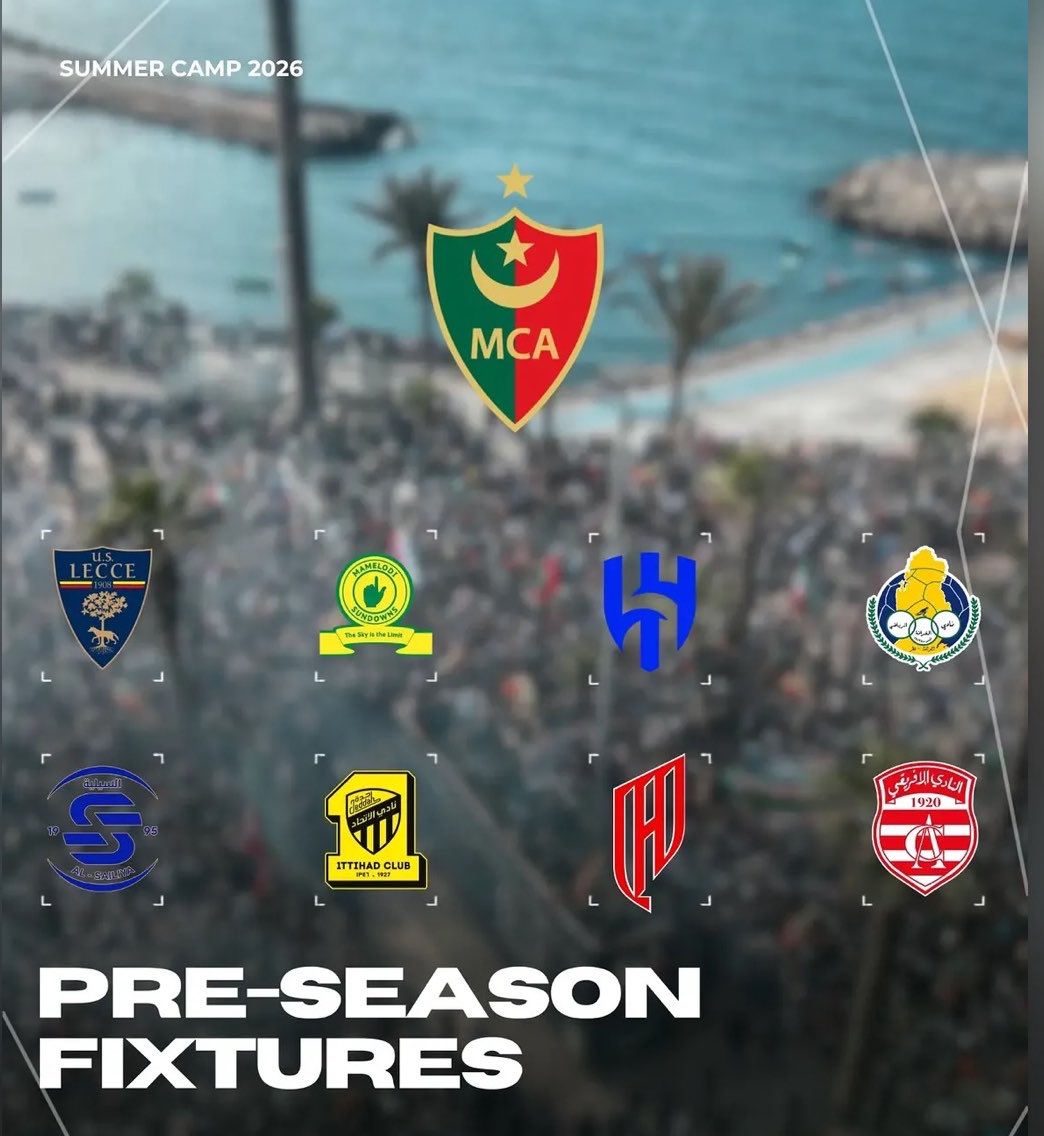 SportStuff24's tweet photo. رسـمـيـاً :

نادي مولودية الجزائري يعلن مواجهة الهلال والاتحاد والقادسية وديًا وذلك ضمن استعداداته للموسم القادم .. https://t.co/pHWjy9lMeZ