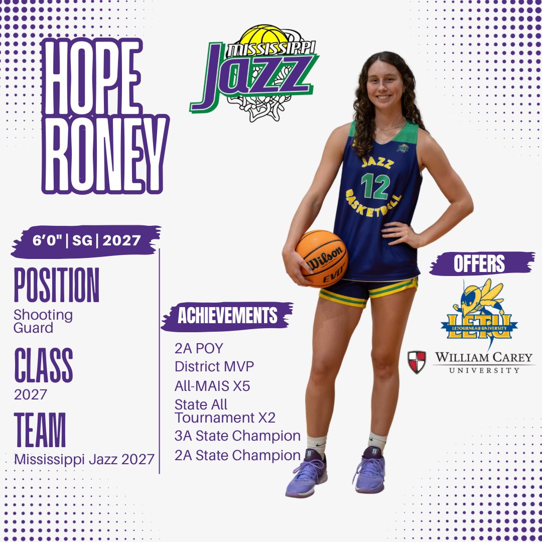 msjazzelite's tweet photo. Coaches, come check out Simpson Academy’s @HopeRoney1 this week @TFNsRun4Roses ! Hope is the real deal and a multiple time state champion! Come see her! https://t.co/jrqNtFFffw