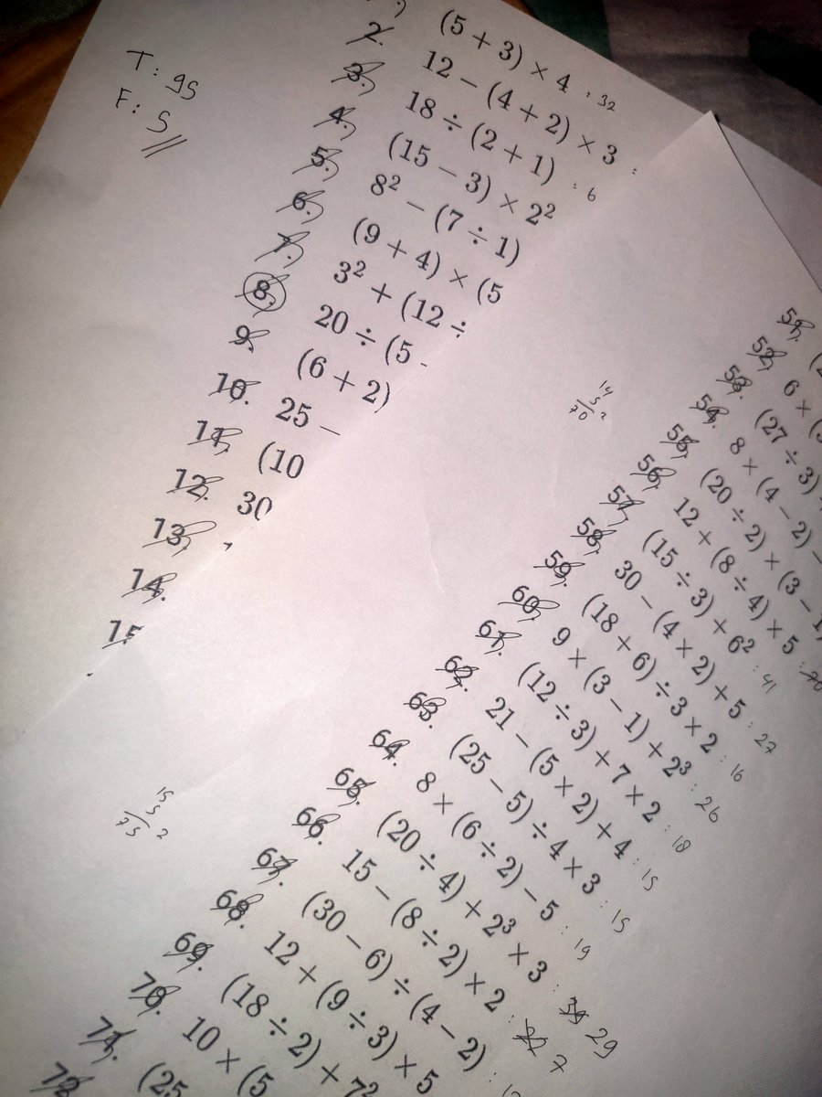 hjnpad's tweet photo. 05/07/26

~ shaa's progress
karena ini hari minggu jadi cuma latsol pemdas aja, maybe tmrw i'll study more. good night all, janlup rest well ok https://t.co/UYM3K0VIh3