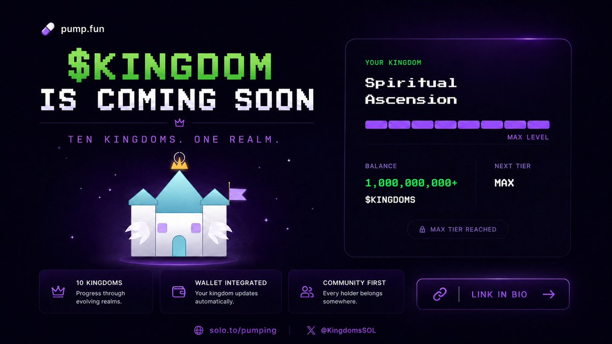KingdomsSOL's tweet photo. Its time to set apart the narrative finders &amp; the LARPS 🤯

Be ready for the best #memecoin launch of the year... https://t.co/xaOTRRL6K4