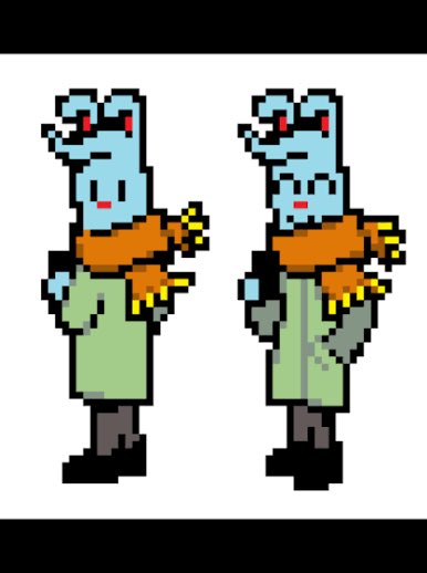 klayfruit's tweet photo. you can tell he got really gay between undertale and deltarune https://t.co/97g0DYiMYj