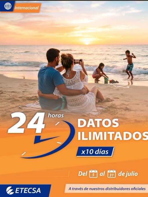 MkDTCA's tweet photo. ¿Ya lo sabía?
Desde hoy y hasta el 31 de julio podrá navegar las 24 horas si recibe una #RecargaInternacional, válido por 10 días. 
Contacte a su familiar o amigo y haga suya esta propuesta a través de los #DistribuidoresOficiales https://t.co/EnFsR27YXs