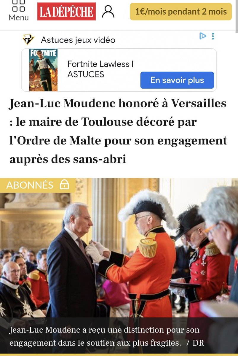 HadrienClouet's tweet photo. Le bulletin paroissial de la droite toulousaine commet encore un "article" visant à obtenir la médaille du cirage de pompe municipal.

Pas un mot sur la brigade anti SDF, la suppression de 300 places d'hébergement, l'interdiction de maraudes, le nouvel intitulé "lutte contre les nuisances liées à la marginalité" pour l'adjoint responsable, les bancs anti-SDF avec barre centrale, le démantèlement du CCAS, le déménagement forcé du centre d'hébergement et de réinsertion sociale St Cyprien, la remise à la rue de femmes victimes de violence conjugale, l'expulsion d'enfants sans logement des écoles, la coupe de subventions accordées aux associations d'aide sociale et alimentaire...

La Dépêche a un maître à flatter plutôt qu'une population à informer.