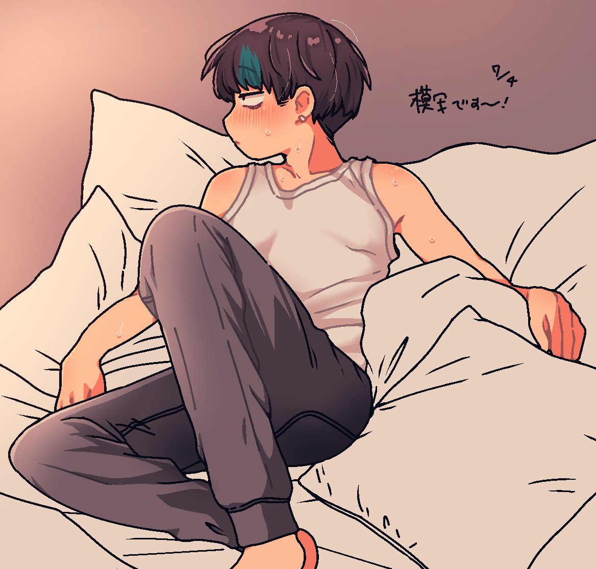 _exodontist_'s tweet photo. まったく同じポーズの写真見ながらだったら服のシワの流れとか描けるけどなんも見ないとうんちみたいなシワになる、ひ～～～ん…
これは模写のとかげちゃん https://t.co/nfu4HKSmFJ