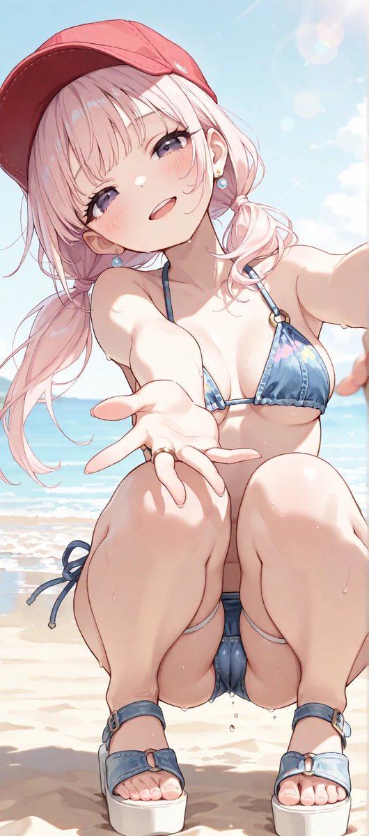 LaboPinkChii's tweet photo. 🏖️
#ピンクツインテはいいぞ 
#ツインテール https://t.co/2j0oHdly7E