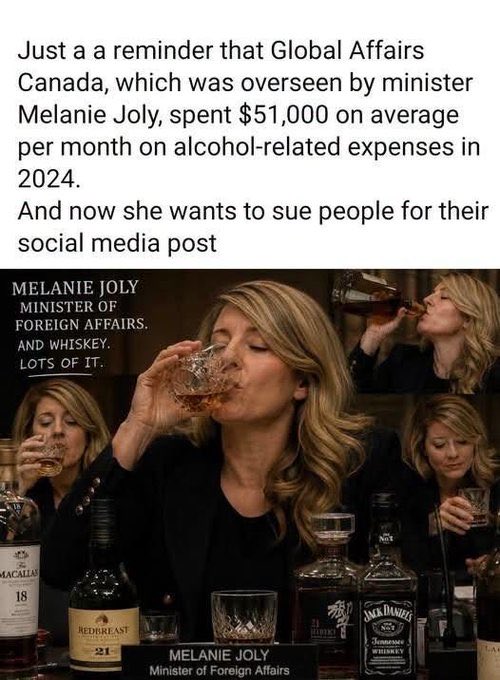 TheBuckYouWill's tweet photo. THIS DRUNK…

…has been tasked with coming after people for their mean social media posts.

GO FUCK YOURSELF @MELANIEJOLY.

(You drunk bimbo ditz.)