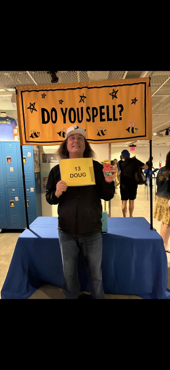 DougBenson's tweet photo. LA CAGE was fantastic. And I also enjoyed SCHMIGADOON, CATS: THE JELLICLE BALL and THE 25TH ANNUAL PUTNAM COUNTY SPELLING BEE - where I was selected to be a guest speller! https://t.co/r34OeaNAZn