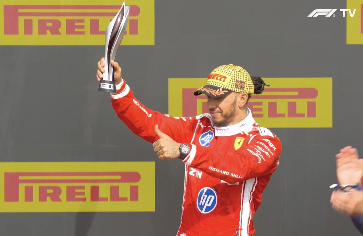 fiagirly's tweet photo. Another podium for Lewis Hamilton. The most decorated Formula 1 driver in the history of the sport. ❤️ https://t.co/8WeNg7zo8d