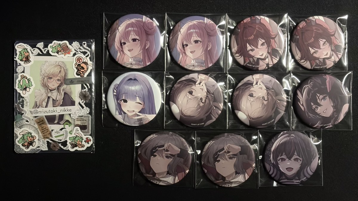 交換】勝利の女神:NIKKE ニケ バースト缶バッジ BURST COLLECTION缶
