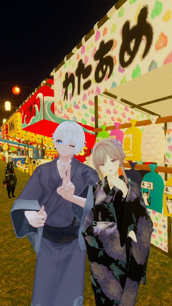 binetsu_vrc's tweet photo. 夏祭り！！ https://t.co/uZnlvaL3Vv