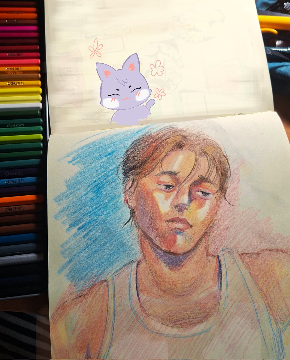 dikaiFancy's tweet photo. #san #ateez #ateezfanart https://t.co/QAMuDgg8H7
