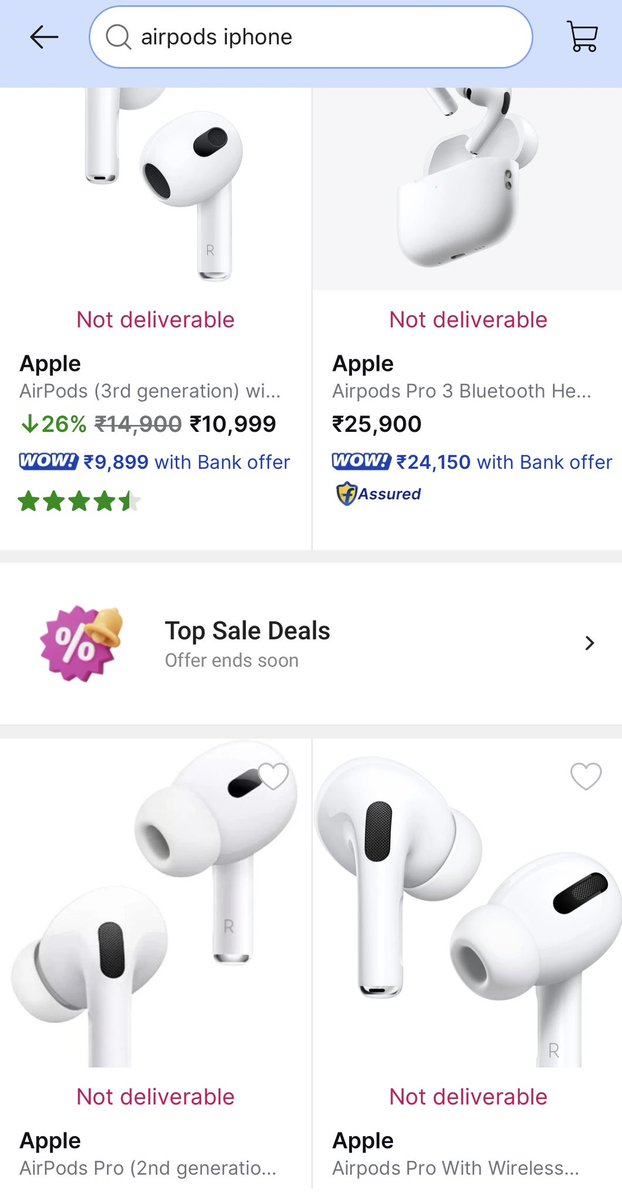 vinodhabcd's tweet photo. @Flipkart @flipkartsupport Stop fooling people with a fake sale when you keep saying nothing is possible for delivery. I’m living in India, not abroad 🫠🫠🫠#GoatSale❌ #GloatSale✅ https://t.co/zbzkQBQEfF