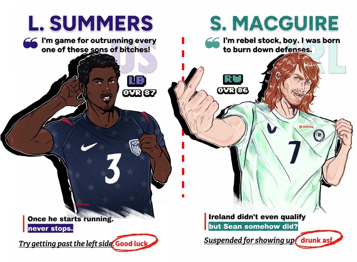 Neevax_art's tweet photo. By popular demand here's the #macsummers version of this #rdr2 #worldcup2026 a.u! 🍀⚽ https://t.co/4gOiPJJawG