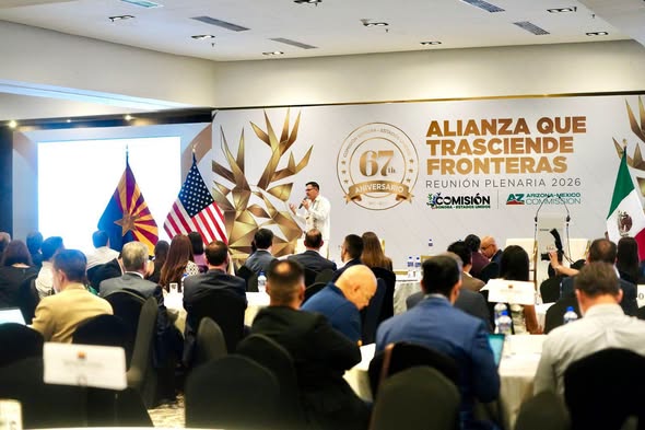 oscargoulloa's tweet photo. Refuerza Gobernador Durazo cooperación binacional con plenaria de la comisión Sonora-Estados Unidos https://t.co/1IKQ2BBiv0 https://t.co/myl0dYZX5G