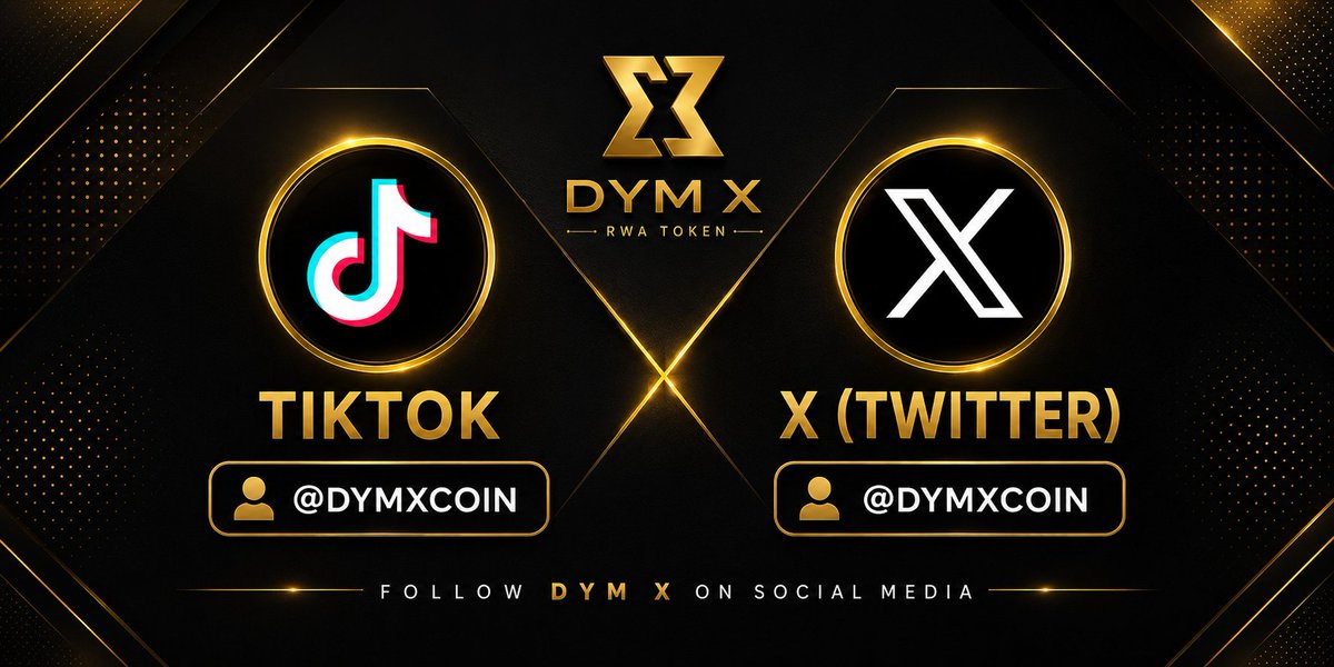 DYMXCOIN's tweet photo. 📲 Follow the official DYM community on our social media!

🐦 X (Twitter): https://t.co/qxhMG9NFG8
🎵 TikTok: https://t.co/MbzNEW2rSd

Stay up to date with the latest news, updates, and exclusive content. 🚀💚 https://t.co/TCiGxPhFra