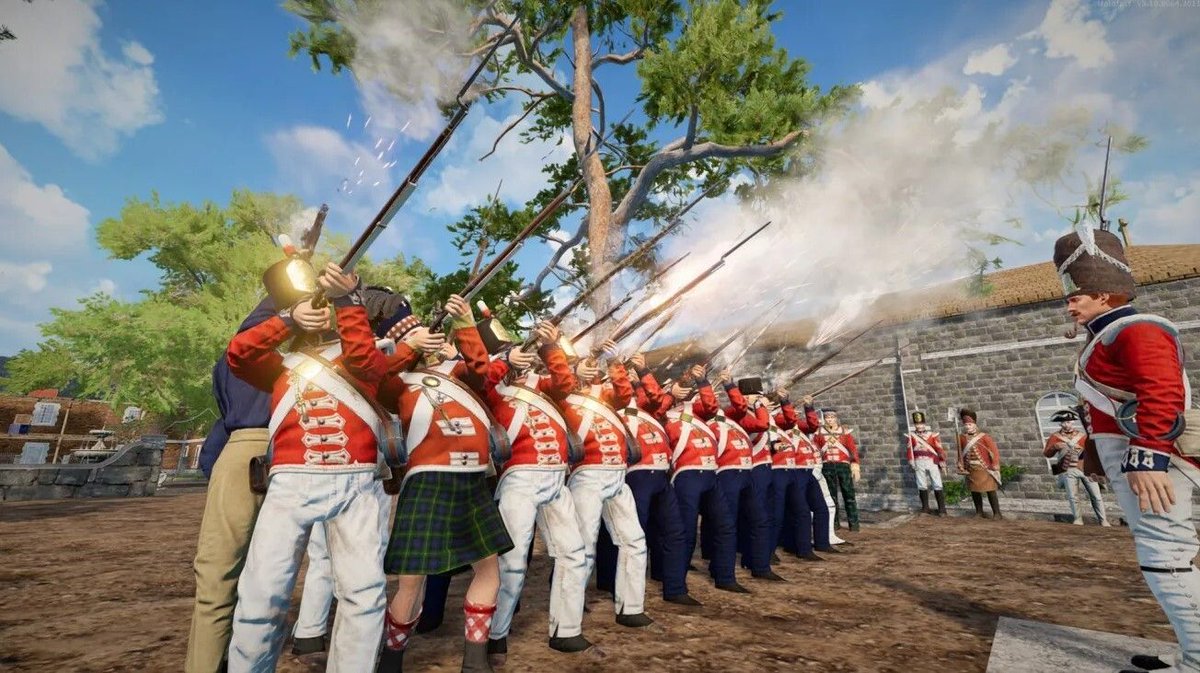 1stCoRM's tweet photo. Sunday Parade Day. Featuring our new favourite tradition: executions by firing squad.

#1stRM #Holdfast #1stCorpsofRoyalMarines #NationsAtWar #napoleonicwars #americanrevolution #funny #meme #british #regiment https://t.co/78sCB7coff