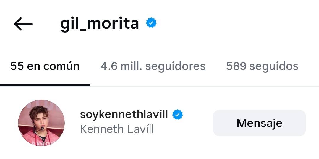 bravsgirl's tweet photo. Kenneth ya sigue a morita en ig ahora  que morita lo siga y se hagan mejores amigos https://t.co/CZxSrhlZTg