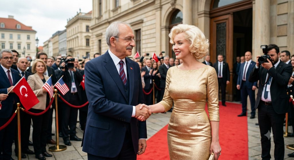 ekremistsokrat2's tweet photo. Marilyn Monroe Kemal Kılıçdaroğlu’nu ziyaret ederek kendisine desteğini açıkladı https://t.co/Et9uJdtDu8