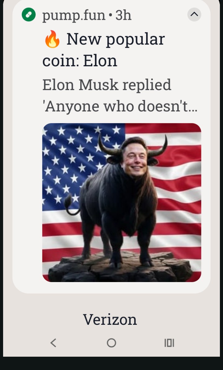 CryptoMillion33's tweet photo. Breaking News the new hottiest #Meme is a Bull with #ElonMusk face 👀 

Hello When your face is used on a #Meme it's a honor on @Pumpfun

Simon Says @solana #Defi top picks 
$ZBCN $ZBCNS 

#Memes are the new GoLd https://t.co/ExNBiMPcqM
