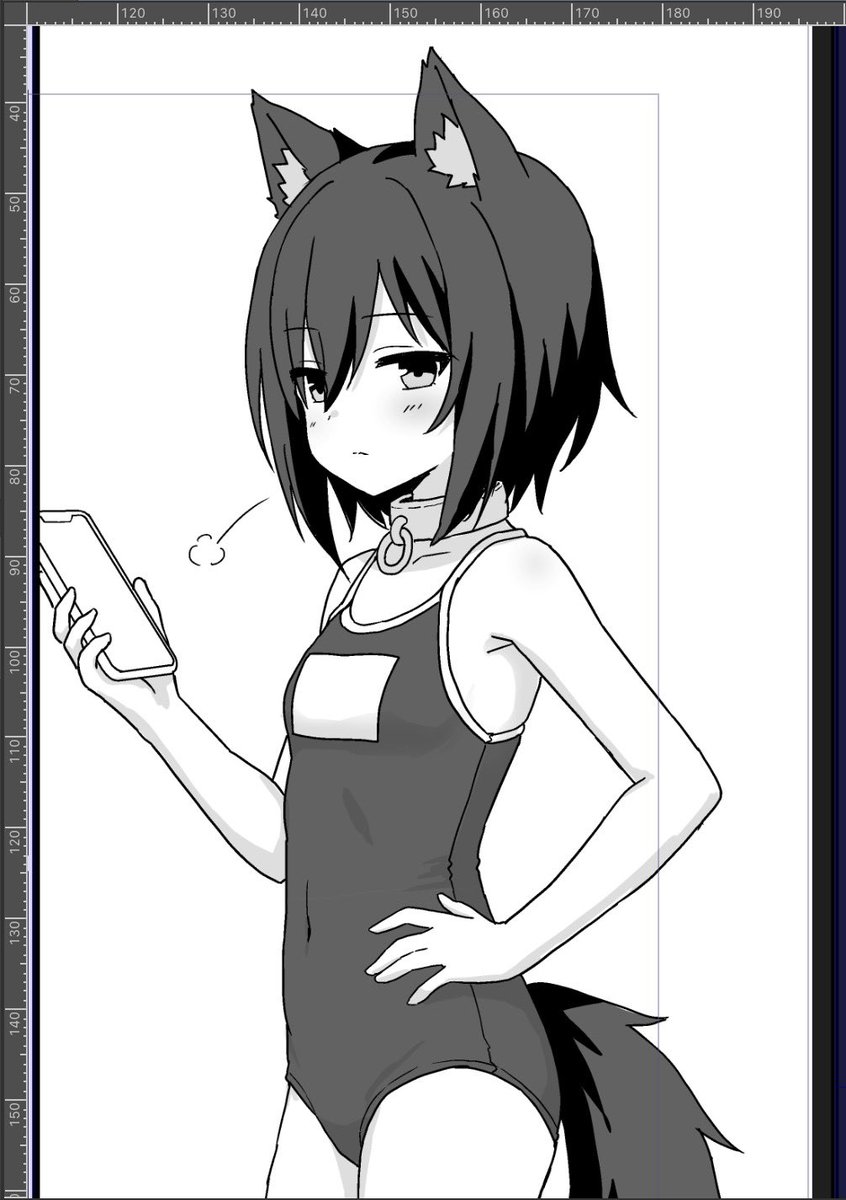 stealthwriter01's tweet photo. 新キャラ
狼っこ https://t.co/jpapXYsBZH